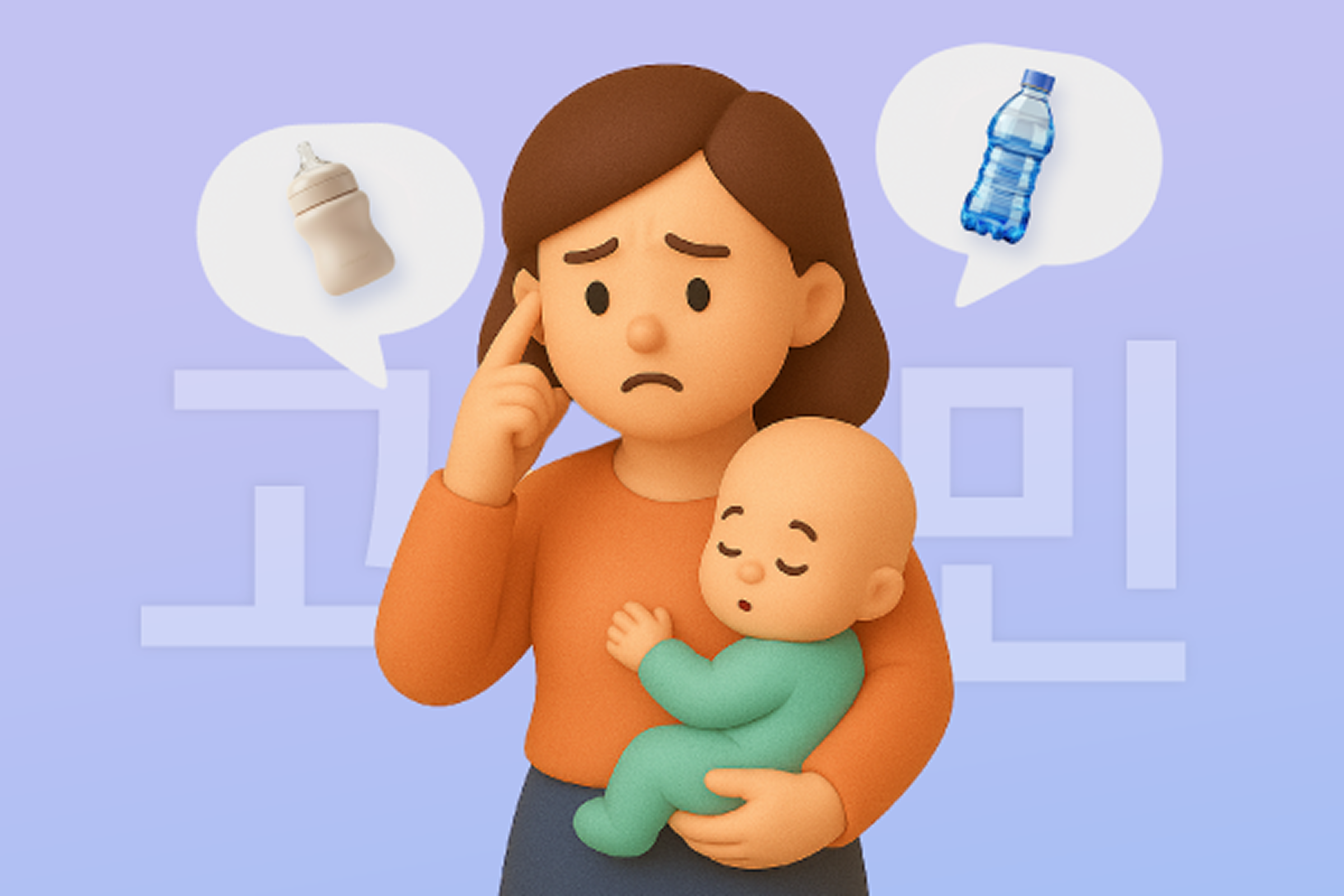 분유 물 온도, 분유 정수기, 분유물 정수기 사용, 분유 타는법